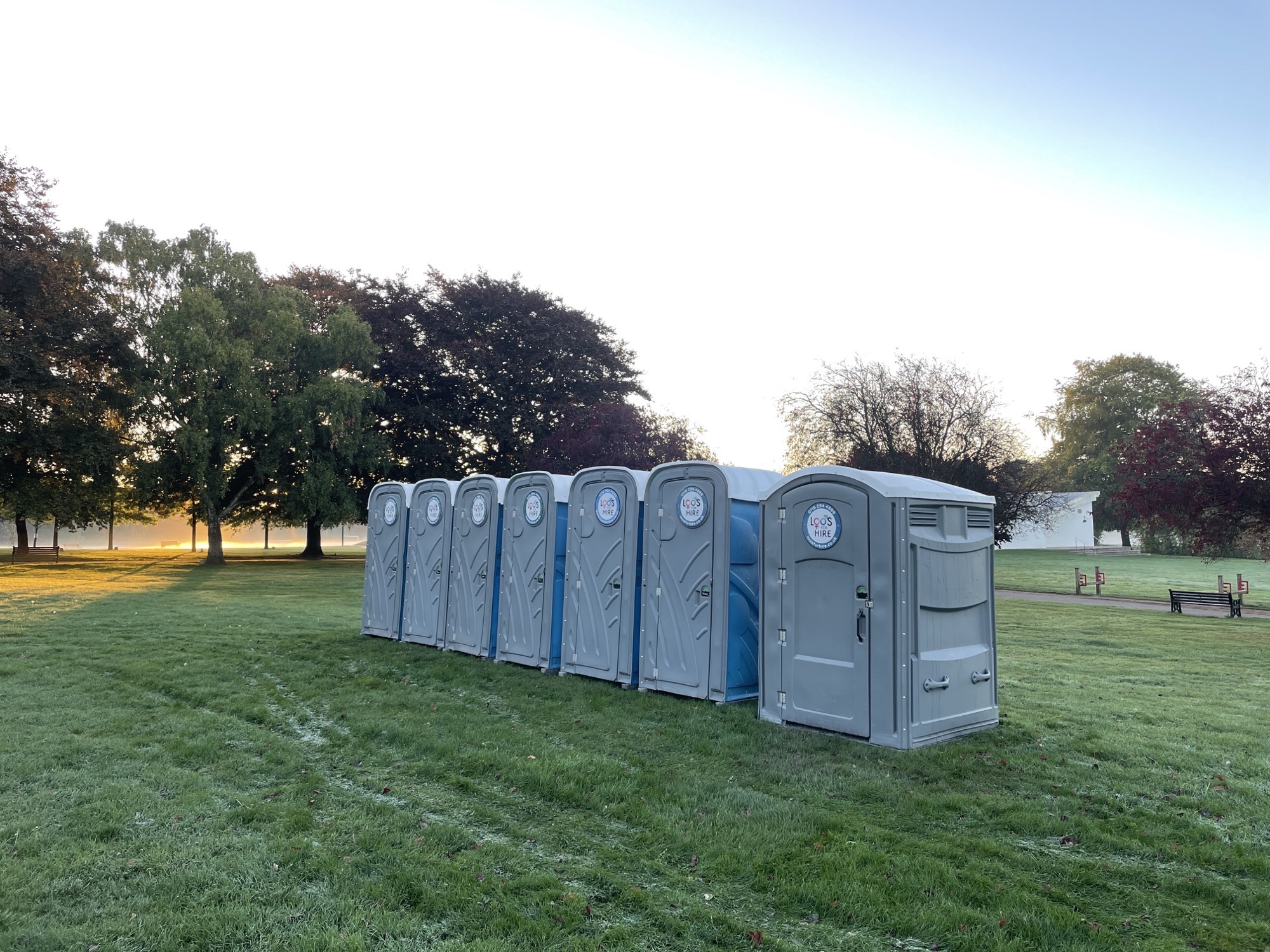 Toilets for events